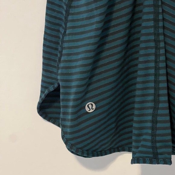 Lululemon Lightweight Racerback Double Strap Singlet Green Black NWOT - Picture 8 of 11